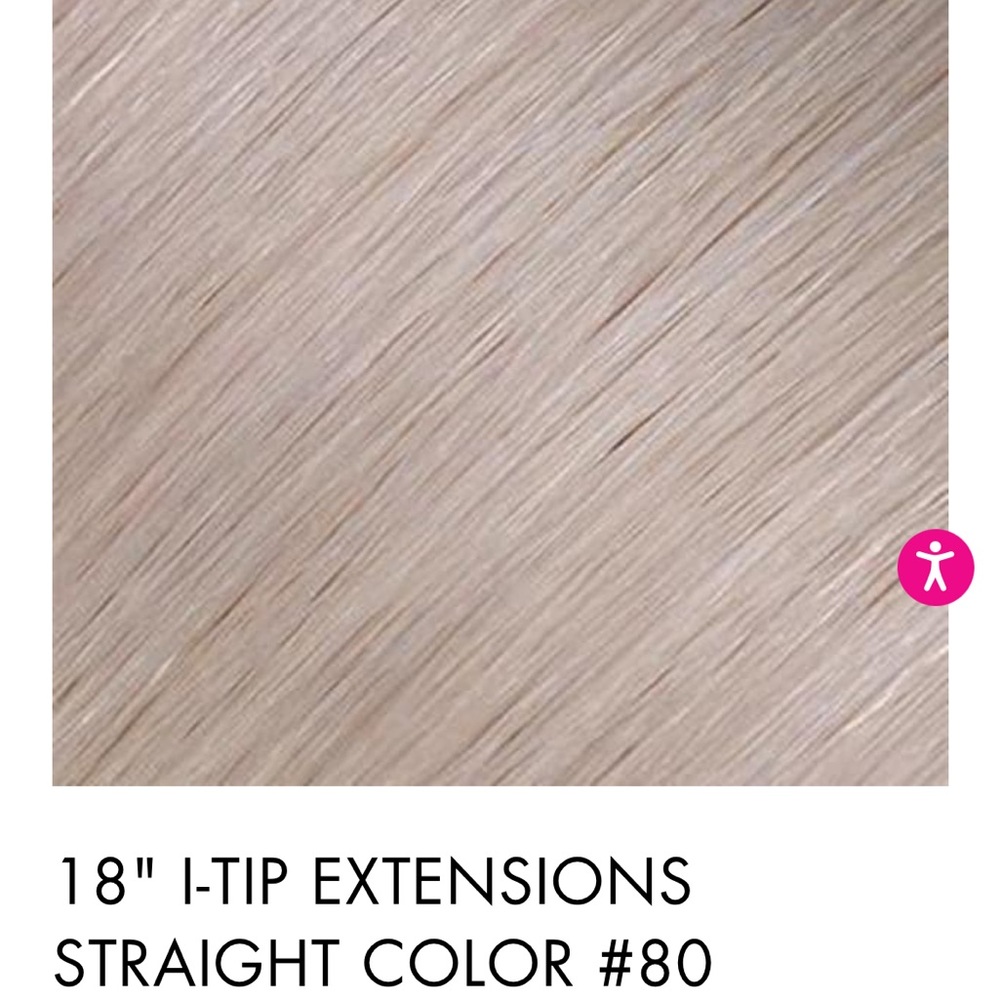 Babe 18 inch hair extensions light blonde